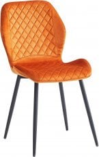 Jedilniski stol Lina - oranžna