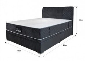 Fola - Boxspring postelja Morgan - 180x200 cm
