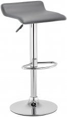 Barski stol Wave III - siv