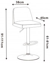 Fola - Barski stol Lira