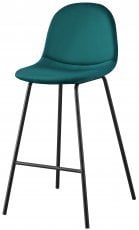 Barski stol Luma - zelen