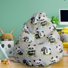 Sedalna vreča Happy Bag - panda