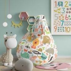 Sedalna vreča Happy Bag - živali