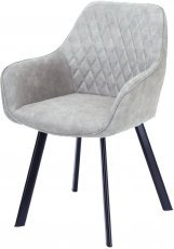 Jedilniški stol Orto new - svetlo siv