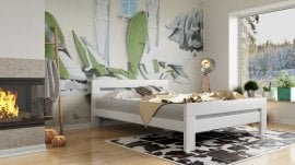 Postelja Klara 180x200 cm - bela