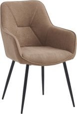 Jedilniški stol Belia - rjav