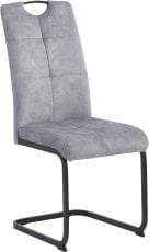 Jedilniški stol Rena - svetlo siv