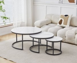 Klubska miza Moan 1 - 3-delna