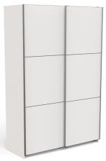 Garderobna omara z drsnimi vrati Alahambra - bela