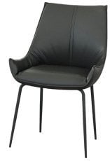 Jedilniški stol Profi - črn