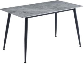 Jedilna miza Adria - 140x80 cm - siva marmor