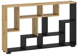 Poličnik Preselle - hrast/črn