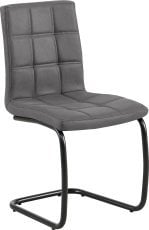 Jedilniski stol Parma - temno siv