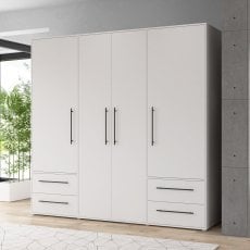 Garderobna omara Mokkaris 841 - bela