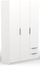 Garderobna omara Ghost 391368 - bela