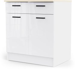 Spodnja omara Bianco 6