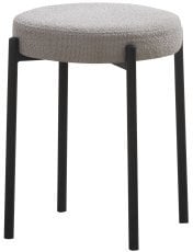 Jedilniški stol Lavi - svetlo siv