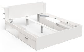 Postelja Life - 180x200 cm - bela