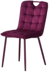 Jedilniški stol Milik - rdeč