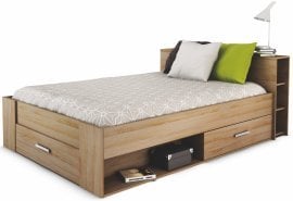 Postelja Pocket 160x200 - kronberški hrast