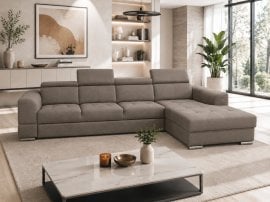 Kotna sedežna garnitura Montreal 02 - Desna, taupe