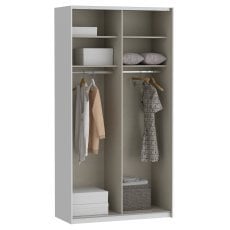 Fola - Garderobna omara z drsnimi vrati - 120 cm