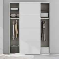 Fola - Garderobna omara z drsnimi vrati Fittio -180 cm