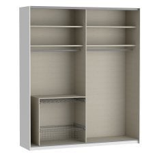 Fola - Garderobna omara z drsnimi vrati Fittio - 200 cm