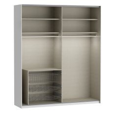 Fola - Garderobna omara z drsnimi vrati Fittio - 200 cm
