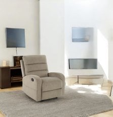 Počivalnik z relaks mehanizmom Arezzo Lux - beige