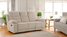 Trosed z relax mehanizmom Capri soft - svetli bež