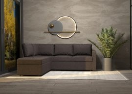 Kotna sedežna garnitura Concept z modulom - L