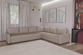 Kotna sedežna garnitura Concept Sectional+
