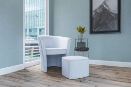 Fotelj s pufom Coral Plus