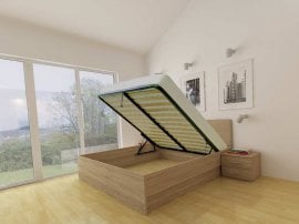 Dvižna postelja Lux - 180x190 cm