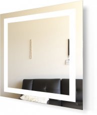 Ogledalo za kopalnico Alfa - 80 cm