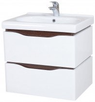 Omarica z umivalnikom Venice - 60 cm wenge stenska