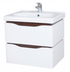 Omarica z umivalnikom Venice - 60 cm wenge stenska