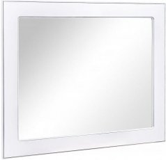 Ogledalo za kopalnico Beatrice - 100 cm belo krom