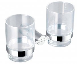 Dvojni kozarec za zobne ščetke Matteo