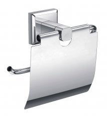 Držalo za WC papir s pokrovom Leonardo