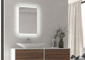 Aqua Rodos - LED ogledalo za kopalnico Adel - 80 cm