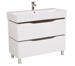 Omarica z umivalnikom Venice - 100 wenge talna