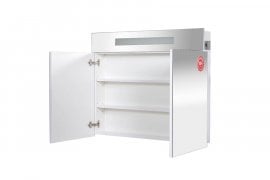 Aqua Rodos - Ogledalo z LED + omarica Nika - 95 cm