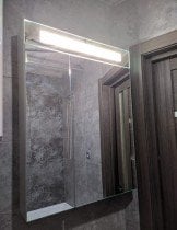 Aqua Rodos - LED Ogledalo + omarica Laguna - 75 cm