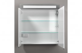 Aqua Rodos - LED Ogledalo + omarica Laguna - 75 cm