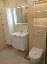 Aqua Rodos - Kopalniško LED ogledalo Omega - 70 cm