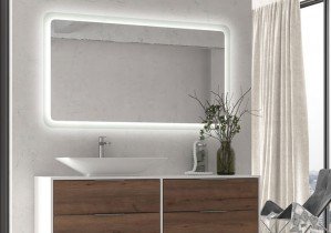Aqua Rodos - LED ogledalo za kopalnico Adel - 140 cm