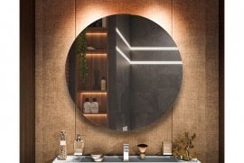 Ogledalo-omarica Barselona 80 belo