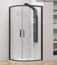 Tuš kabina Efe 200 Nero - 90x90